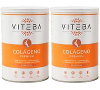 Colágeno Premium Essential Pack 2x330g | Hidrolizado con Magnesio, Coenzima Q10, Vitamina C y Ácido Hialurónico | Salud Integral Articulaciones, Piel y Huesos | Origen Suizo, Sabor Neutro