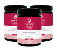 Colágeno puro de grado farmacéutico [900 g]: Péptidos bioactivos premium de hidrolizado de colágeno de alta calidad. Con vitamina C, biotina, zinc y cobre - insípido - Buena solubilidad