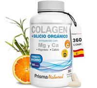 Prisma Natural - Colágeno hidrolizado con silicio orgánico y vitaminas C y D - 360 cápsulas
