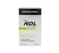 Colágeno Tipo II + Ácido Hialurónico + Cúrcuma + Vitamina C NDL Pro-Health | Soporte para huesos, cartílagos y articulaciones | Contiene aceite de pescado | Una marca de Rafa Nadal & Cantabria Labs