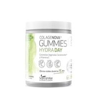 COLAGENOVA, Gummies Cuidado de la Piel de Día, Tratamiento de Hidratación, Gominolas de Ceramidas Vegetales y Vitamina C, Sabor Fresa Blanca, 60 Gominolas
