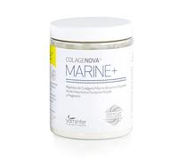 COLAGENOVA Marine+, Complemento Alimenticio, Péptidos de Colágeno Marino, Ácido Hialurónico y Magnesio, Ayuda a Mantener la Salud de Piel, Huesos, Músculos y Cabello, Sabor Limón295 Gr