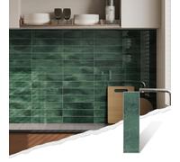 Colamo Loseta en muro para despegar y pegar, azulejos de pared adhesivos para pared decorativa (muestra, Breen)