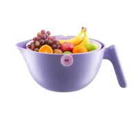 Colander for Kitchen, Rotating Drainer Basket for Fruit & Vegetables, 11,77 x 8,86 x 4,65 pulgadas Strainer, Colander, Effortless Food Preparation Equipment