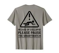 Colapsar por Favor, Pausa el Reloj Inteligente, Corredor de maratón Camiseta