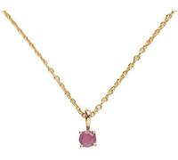 Colar de Joyería de Plata para Mujeres Gemas de Cumpleaños Cierre de Cuatro Esferas Anillo Protector Cono Cadena Regalo para Mujeres cumpleaños Navidad Día del Amor y la Valentía bróker luz