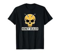 Colario de Apicultor de Abeja cráneo Distribuidor de Miel Divertido Camiseta