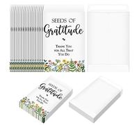 Colarr Paquete de 100 paquetes de semillas de flores silvestres autoadhesivos, paquetes de semillas de agradecimiento, recuerdos de fiesta, almacenamiento de monedas pequeñas, sobres de semillas de