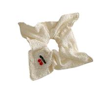 Colas de caballo elásticas para el intestino grande con diseño de cerezas para asegurar colas de caballo