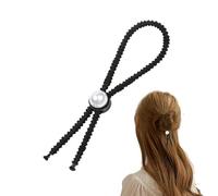 Colas de caballo, lazos para el pelo grueso y rizado, ajustables, para coletas, cuerda elástica para el pelo para mujeres y niñas, para exteriores, para la escuela, viajes