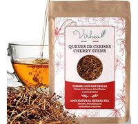 Colas de Cereza enteras 100gr | Potentes virtudes antioxidantes, desintoxicantes y diuréticos - Virhea