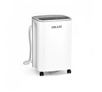 COLAZE Deshumidificador de moho para el hogar 12L/24h, Apto hasta 120 m³/30 m², Deshumificadores de humedad silencioso, Desumidifador electrico para la Humedad Interior, Dehumidifier para Baño, bodega