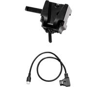 Colbor Adaptador de montaje en V VM2-KIT y cable de batería D-Tap de 19.7 pulgadas a tipo C V-Mount