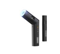 COLBOR CF5 Cine Flare - Máquina de niebla con luces, 25 niveles de densidad, mando a distancia inalámbrico, máquina de humo, fotografía para streaming, fiestas, bodas, B hne, incluye manguera flexible