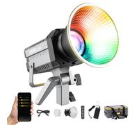 COLBOR CL220R RGB 220W Iluminación Continua M/G Balance 2700~6500K CRI97+ Luz de Estudio con Montaje Bowens Función de Color-Pick 13 Efectos de Luces, Video-Luz-Estudio-LED-Fotografía