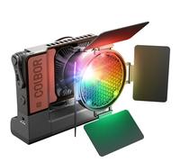 COLBOR Wonder Kit W100R, luz de vídeo RGB con agarre PB74