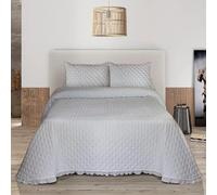 Colcha bouti Blanca Blanco Numero Uno Volante (90 cm)