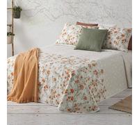 Colcha Boutí Reversible Provenza 410 de Manterol - Incluye Fundas de Cojín - Tejido Soft Touch con Relleno de Algodón - Ligera, Suave y Lavable - Varios Diseños y Medidas (Cama 150/160 cm)