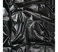 Colcha de látex negra de doble colchón para masajes con aceite
