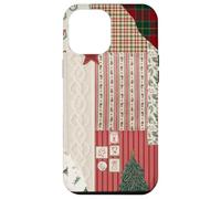 Colcha de Punto de Navidad con diseño de árbol de Navidad Carcasa para iPhone 12 Pro MAX