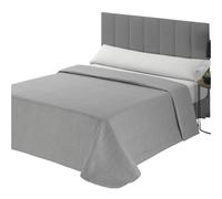 Colcha design reversible gris cama 150cm donegal collections