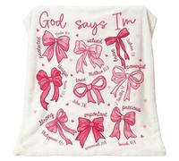 Colcha para sofá: cortina de cama rosa de 39 x 51 pulgadas, cortina ligera para muebles, bonita cinta textil, envoltura cálida de temporada, envoltura acolchada rectangular de 39 x 51 pulgadas