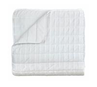 Colcha pierre cardin ondas blanco cama de 90 (2 piezas)
