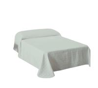Colcha primavera verano reversible toscana aqua cama 135cm
