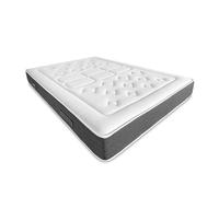 Colchón 120 x 200 viscoelástico bio nature ecosostenible, con viscogel, firme y confortable, antiácaros e hipoalergénico