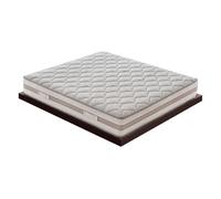 Colchón 135x200 de muelles ensacados y viscoelástico - 9 zonas de confort - 25 cm de altura - 5 cm viscoelastica