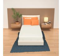 Colchón 140x200, altura 10 cm - Waterfoam, con Aloe Vera, plegable | Plus H10