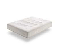 Simpur, Colchón Muelles Ensacados Visco Spring Magestic, Altura 30cm, Firmeza 7,5/10, Viscoelástica, 9 Capas Diferenciadas, Independencia de Lechos, Ortopédico, Altura 30 cm, 140x200 cm