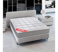 PIKOLIN Colchón de Muelles Ensacados Visco 150x190 | Firmeza Alta | Alta Gama | Reversible | Máxima Calidad | Alto 27 cm | TROAS