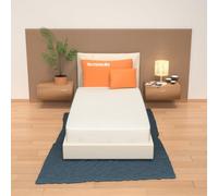 Colchón 70x160 de 14 cm de Altura - Aloe Vera, «Waterfoam», Plegable, para Cuna | Plus