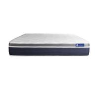 Colchón actiflex confort 70x200cm, grosor: 26cm, muelles ensacados y espuma viscoelástica, moderadamente firme, 3 zonas de confort