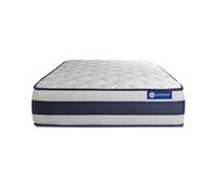 Colchón actilatex ergo 105x190cm, grosor: 24cm, látex y espuma viscoelástica, firme, 5 zonas de confort 190 cm