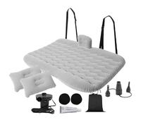 Colchón Air Air - Pass para dormir de viaje, cama para vehículos inflables | Airbeo portátil con bomba con bomba, colchón de soplado rápido, superficie para dormir impermeable, cómodo materas