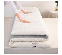 Colchón ajustable de alta calidad, futón de algodón de punto para cama individual, colchón cómodo para todas las estaciones con correa