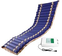 Colchón Antiescaras De Aire Alternante, 195X90cm, con Compresor Silencioso, para Escaras Grado I, II y III, Colchón Antiescaras De Aire, para Aliviar La Presión