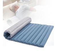 Colchón Antiescaras de Decúbito para Ancianos, Transpirable Colchón de Presión Alterna, Camas de Hospital para Personas Mayores Encamadas de Larga Duración, Cuidado del Paciente,Azul,120x70x3cm