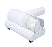 Colchón Aspirador Cama De Mano Aspirador Sofá Limpiador De ácaros 20000Pa Filtración Múltiple Eliminador De ácaros UV Portátil Para Almohada Ropa Sofá Cama(Blanco)