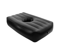 Colchón BBL de 72 x 40 x 17 pulgadas con agujero, cama de recuperación postoperatoria con agujero, cama inflable de PVC, almohada BBL después de la cirugía, colchón de aire con interfaz de válvula de