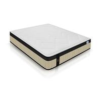 Colchón Cesar, Visco Gel de Firmeza Media Transpirable, Núcleo de Espuma con Gran Densidad y Alta recuperación, Tejido Stretch de 300g, Fibra hipoalergénica Super Soft