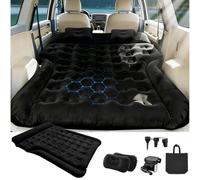 Colchón Coche, para Suzuki S-Presso/Samurai/Sidekick/Splash/Swace/Swift/SX4 S-Cross Portátil Colchón Hinchable Coche Plegable con Bomba Aire Eléctrica para Coche fácil de almacenar Solución