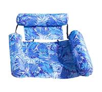 Colchón colgante para piscina Aufblasbar - Tragbarer Wassersitz Mit Sitzfläche, Air Und Klappbares Wasserspielzeug In Eine | Ideal para actividades al aire libre Angeln Bootfahren Gartenpool