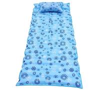 Colchón de agua de refrigeración de 190 x 75 cm con almohada de hielo, cama de enfriamiento de verano para estudiantes, colchón de inyección de agua para el hogar
