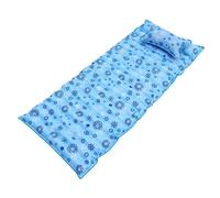 Colchón de agua plegable impermeable de PVC para verano, cama refrescante para adultos y ancianos, ideal para climas cálidos y relajarse, perfecto para uso en exteriores