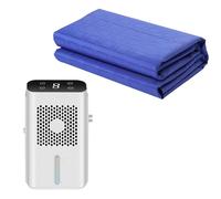 Colchón de Agua refrigerante, Colchón refrigerado por Agua con Pantalla LCD, Temporizador De 1 A 8 H, Ideal para Dormitorio y apartamento(W140cmxL160cm/W55inxL63in)