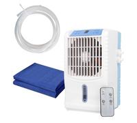Colchón de Agua refrigerante con Bomba de Agua silenciosa, Colchón refrigerante con Sistema de Agua, Control Remoto, Temporizador De 1 A 8 H, para el hogar, Dormitorio(W140cmxL160cm/W55inxL63in)