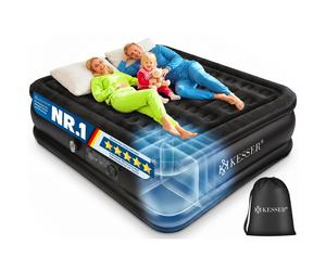 Colchón de aire autoinflable KESSER con bomba eléctrica incorporada, cama de invitados para camping inflable con bolsa de transporte para 1-2